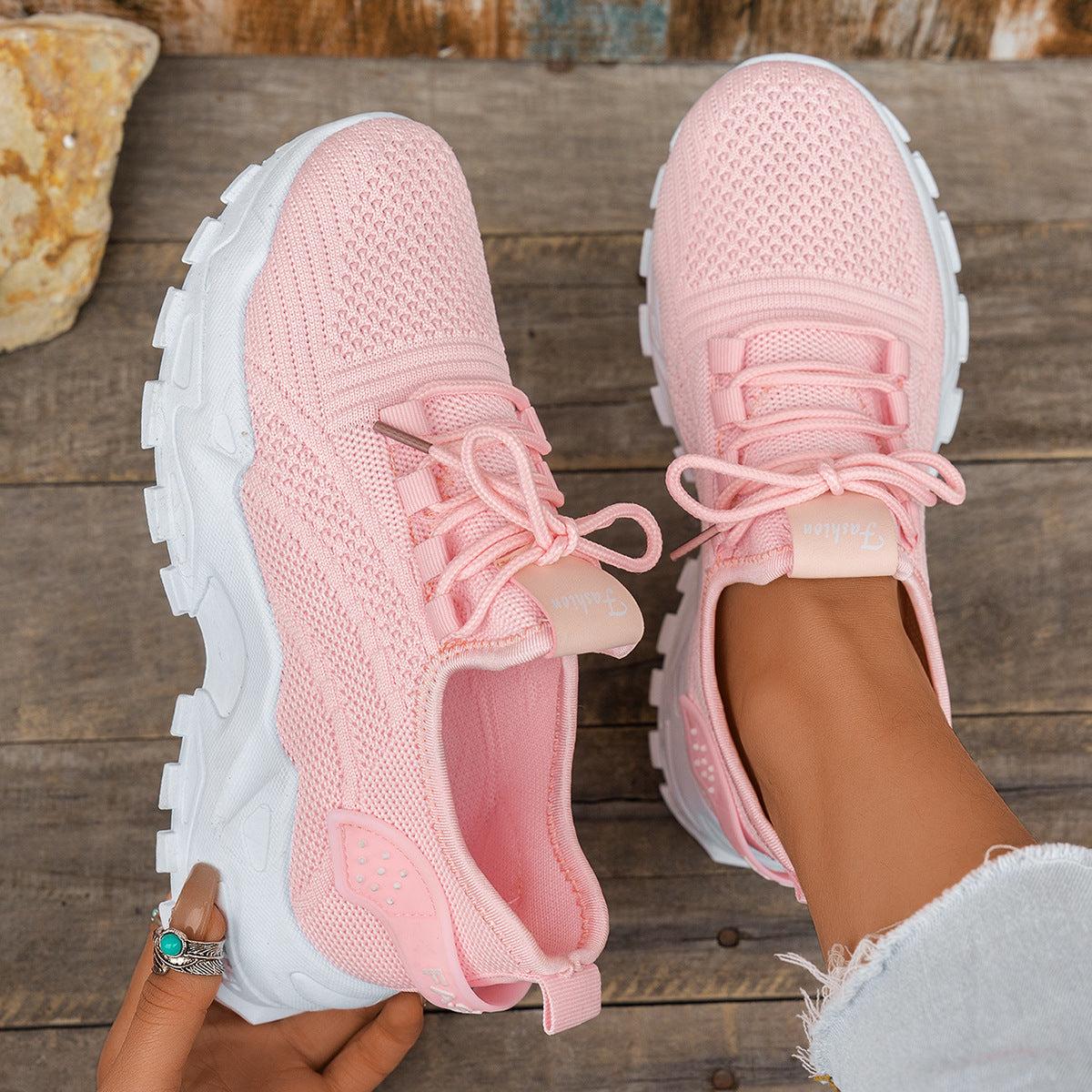 Women’s Flyknit Breathable Sneakers