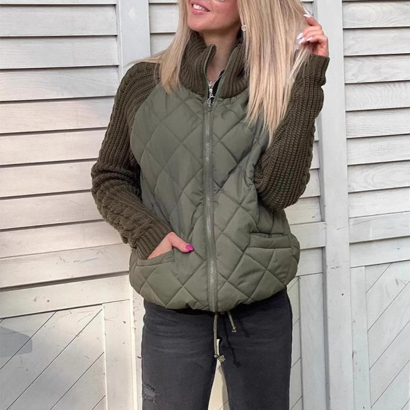 Stand Collar Cotton Jacket
