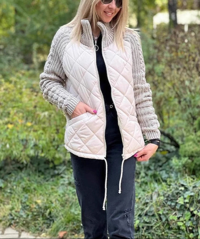 Stand Collar Cotton Jacket