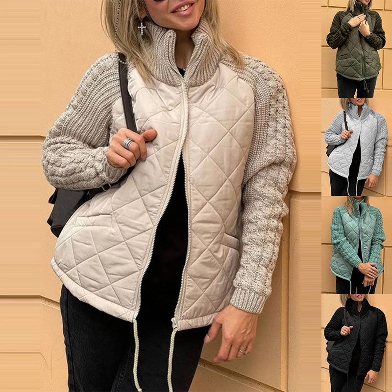 Stand Collar Cotton Jacket