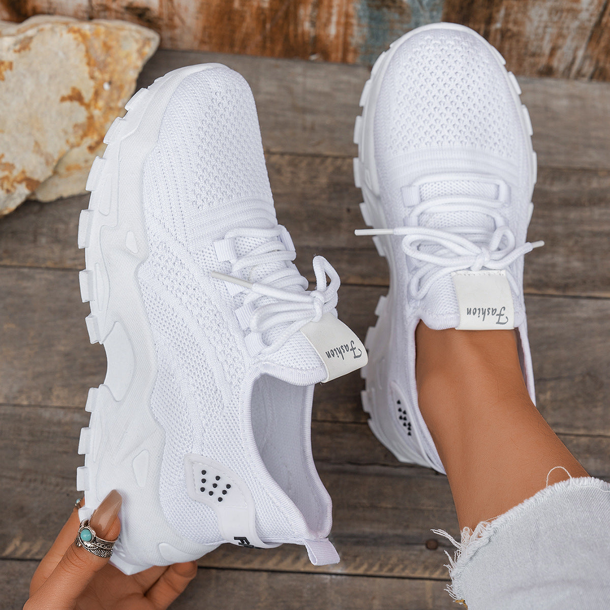 Women’s Flyknit Breathable Sneakers
