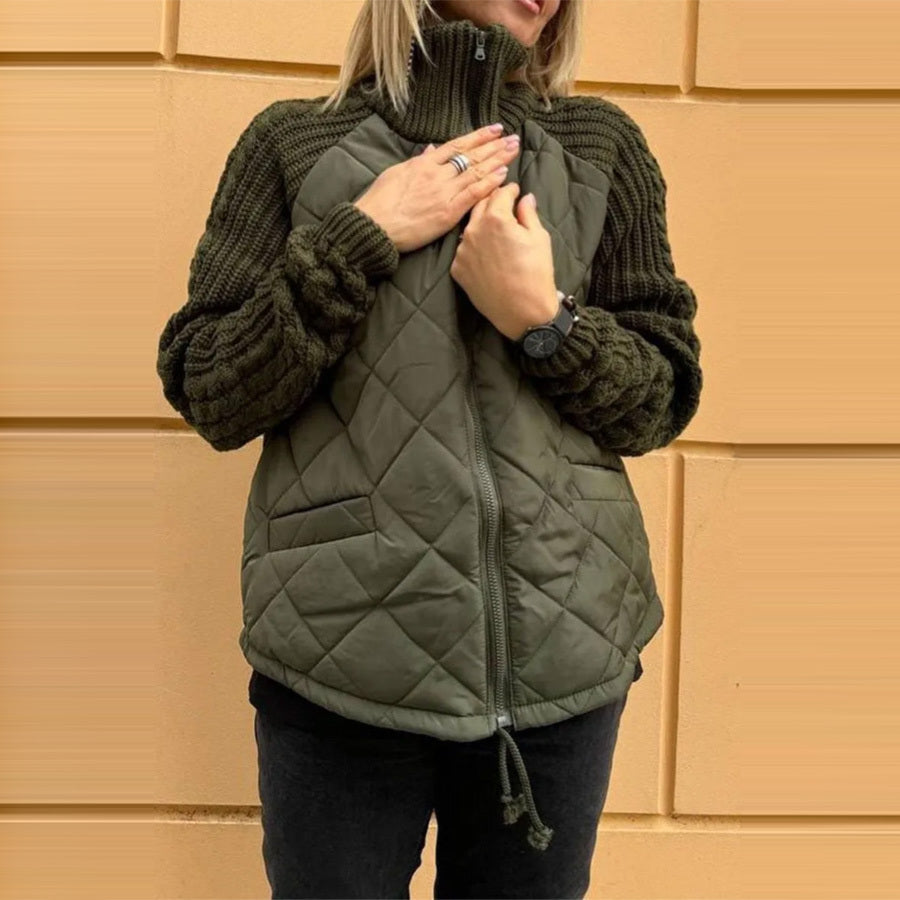 Stand Collar Cotton Jacket