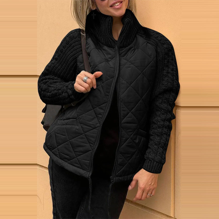 Stand Collar Cotton Jacket