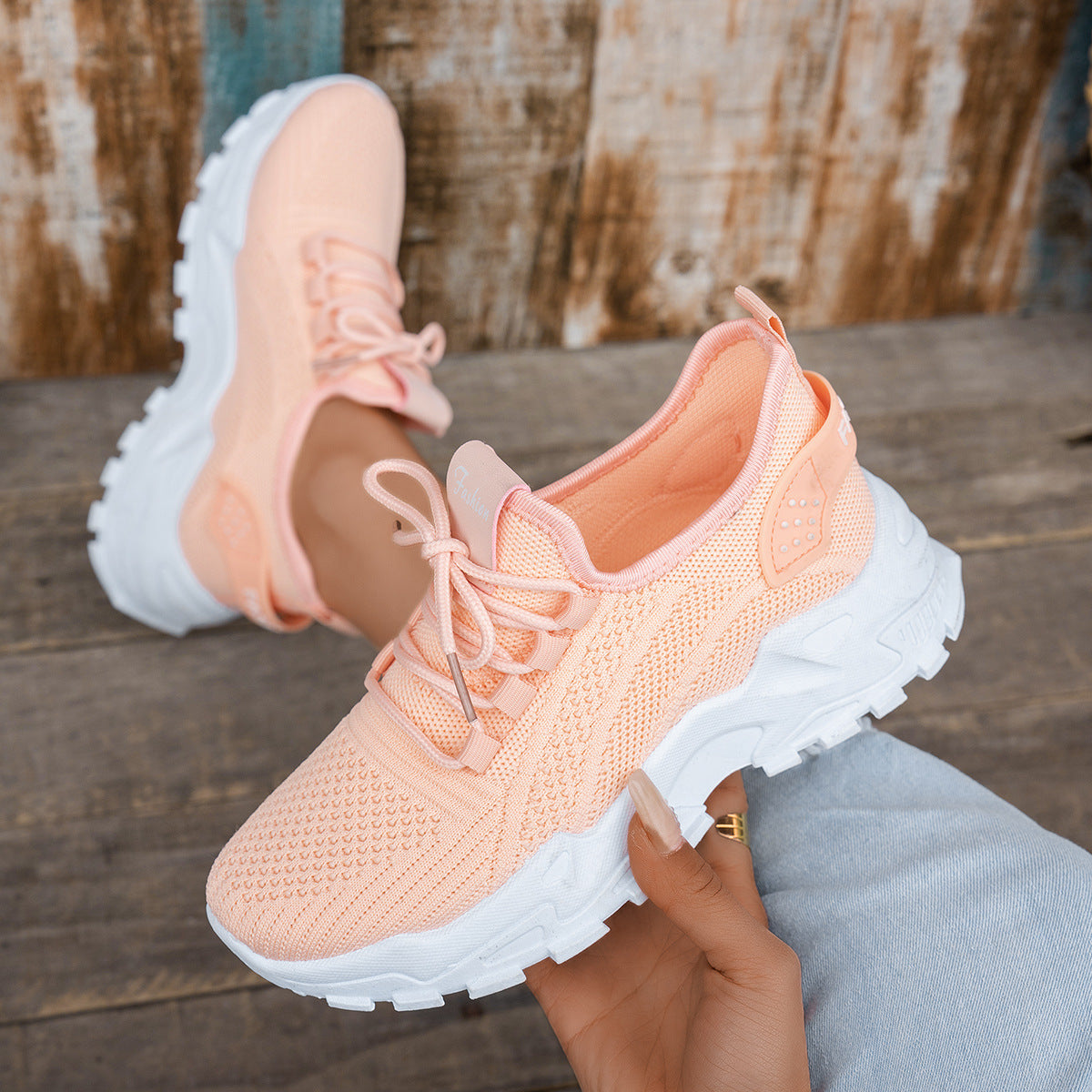 Women’s Flyknit Breathable Sneakers