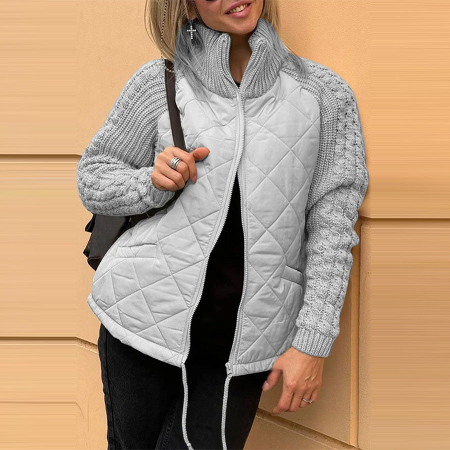 Stand Collar Cotton Jacket